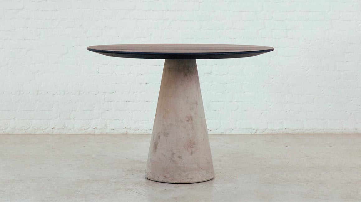 Cremme mesa Geometric Redonda