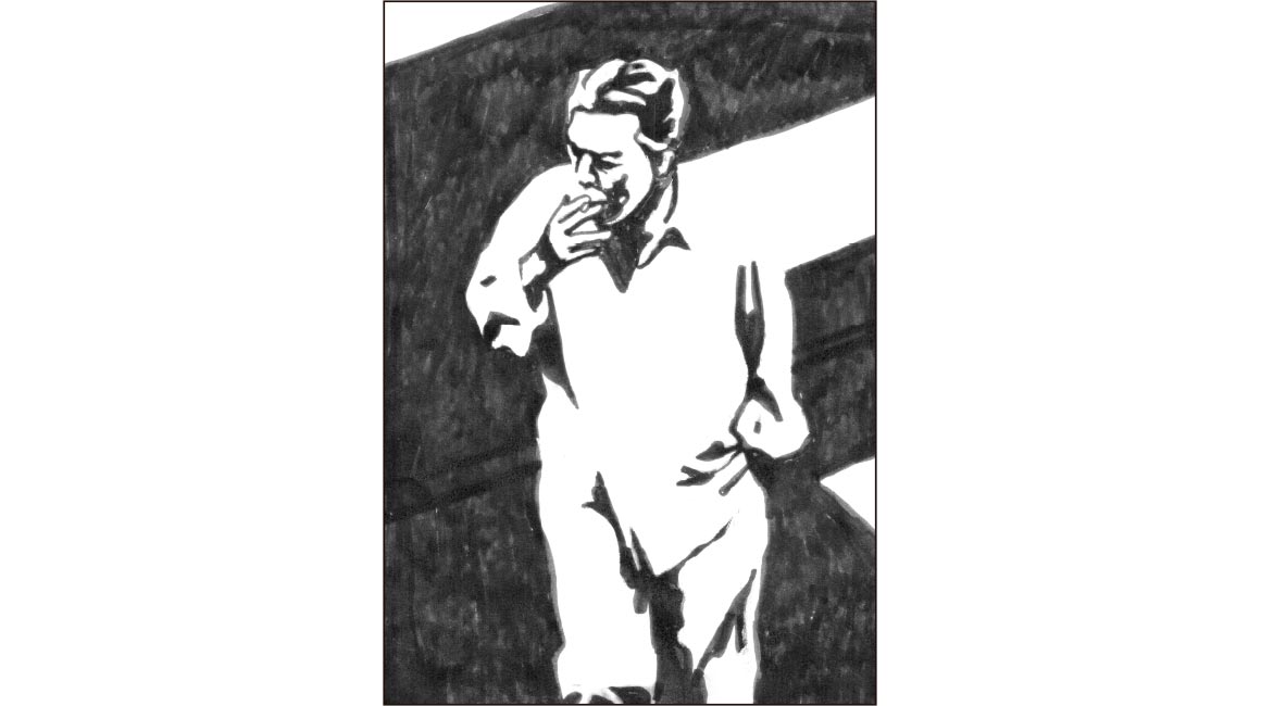 Alexandre Benoit Ilustrações sobre a entrevista de Paulo Mendes da Rocha e Catherine Otondo